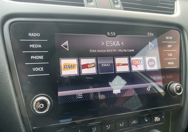 Skoda Octavia cena 79900 przebieg: 82108, rok produkcji 2020 z Drohiczyn małe 379